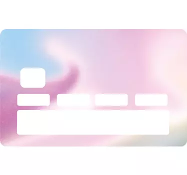 Adesivo carta di credito sfondo colorato astratto - TenStickers