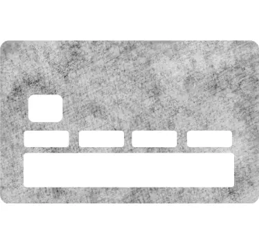 Adesivo carta di credito design testurizzato - TenStickers
