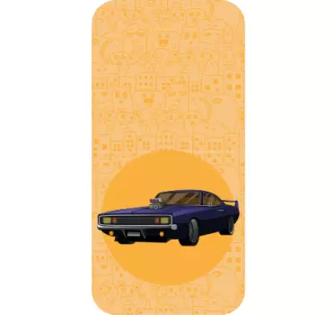 Adesivo Huawei design da gara d'epoca - TenStickers