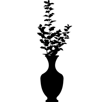 Adesivo decorativo vaso classico - TenStickers