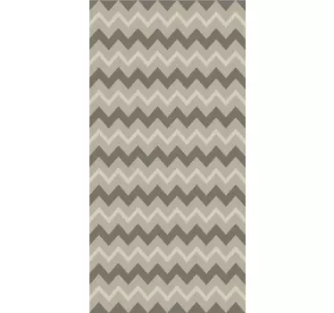 Adesivo per frigo copertina con motivo a chevron - TenStickers