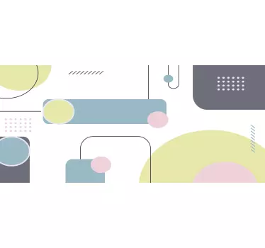 Carta adesiva per mobile motivo geometrico astratto - TenStickers