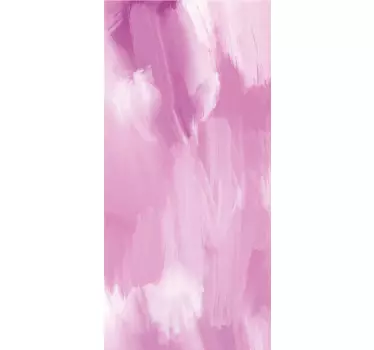 Adesivo per frigo sfumature rosa astratte - TenStickers