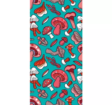 Adesivo Huawei modelli di funghi - TenStickers