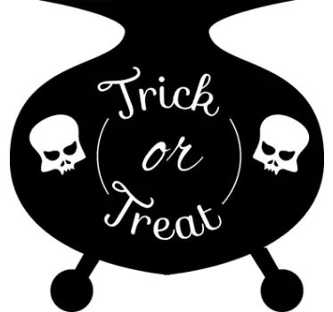 Sticker decorativo trick or treat - TenStickers