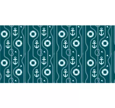 Adesivo decorativo ancore e boe - TenStickers