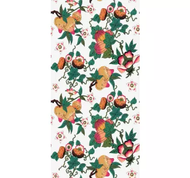 Adesivo per frigo motivo fruttato floreale - TenStickers