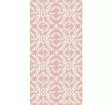 Adesivo per frigo copertina con motivo floreale - TenStickers