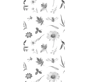 Adesivo per frigo protettore botanico - TenStickers