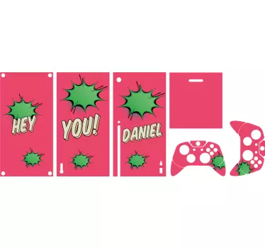 Adesivo xbox etichette in stile fumetto - TenStickers