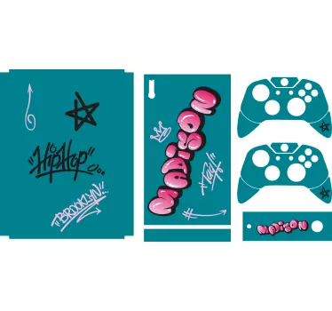 Adesivo xbox stile hip hop - TenStickers