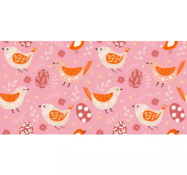 Adesivo per frigo arte popolare pasquale - TenStickers