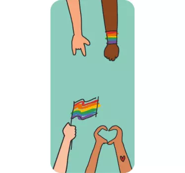 Adesivo Huawei unità e orgoglio - TenStickers