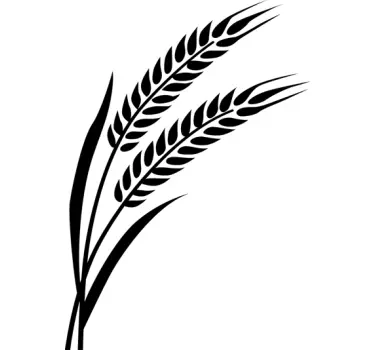 Adesivo murale grano - TenStickers