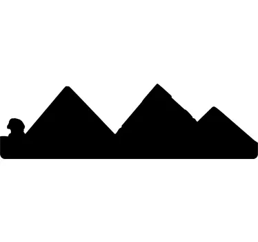Adesivo Mac silhouette Egitto - TenStickers