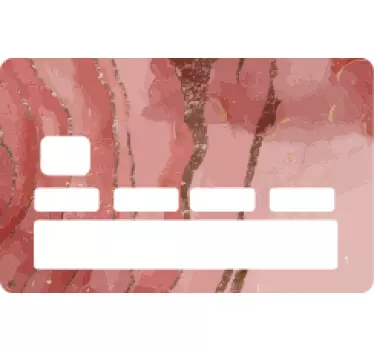 Adesivo carta di credito design raffinato - TenStickers