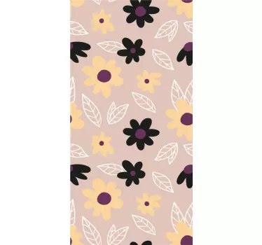 Adesivo per frigo composizione di illustrazioni botaniche - TenStickers