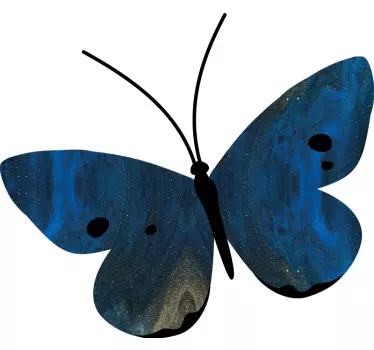 Adesivo contenitore arte di farfalle colorate - TenStickers