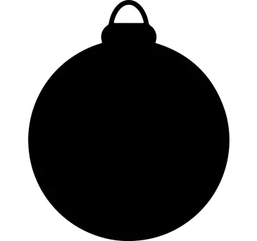 Adesivo lavagna ornamento di auguri festivi - TenStickers