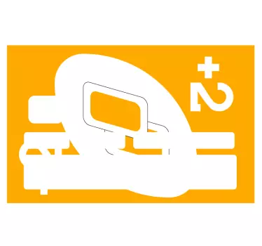 Adesivo carta di credito design arancione - TenStickers