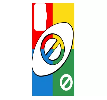Adesivo huawei grafica carte colorate - TenStickers