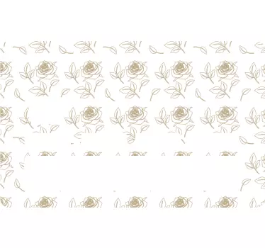 Adesivo carta di credito disegno del motivo della rosa - TenStickers