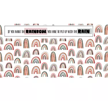 Adesivo per bici se vuoi riempire di arcobaleno - TenStickers