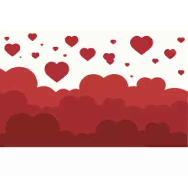 Adesivo carta di credito cuori e motivi - TenStickers