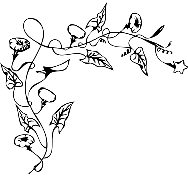 Adesivo Murale Decorazione Floreale - TenStickers