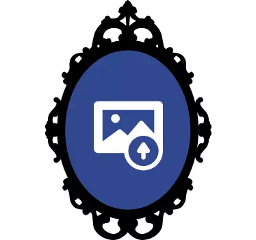 Wall Sticker Cornice Foto - TenStickers