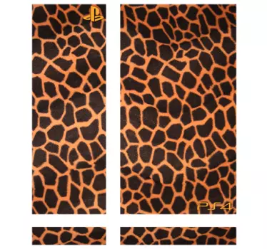 Adesivo ps4 cover a motivo giraffa - TenStickers