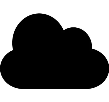 Adesivo muro nuvole monocolore - TenStickers