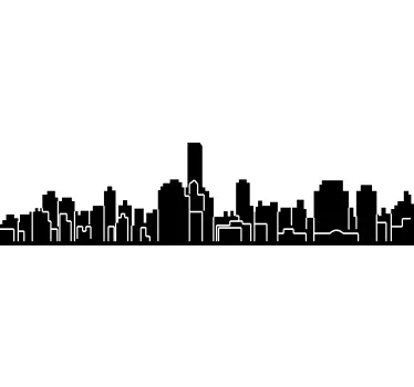 Adesivo skyline Palermo - TenStickers