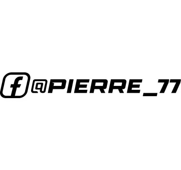 Adesivo per auto corse su facebook - TenStickers
