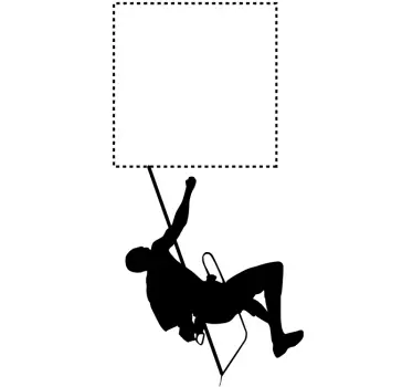 Sticker interruttore scalatore - TenStickers