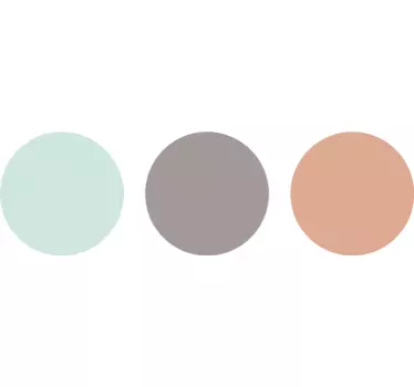 Set di stickers cerchi - TenStickers