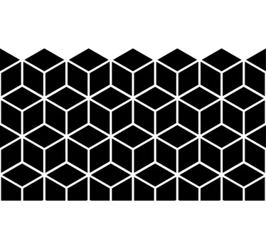 Adesivo forme cubi geometrici - TenStickers