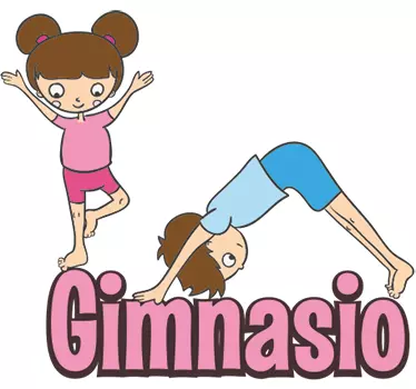 Adesivo palestra per scuole - TenStickers