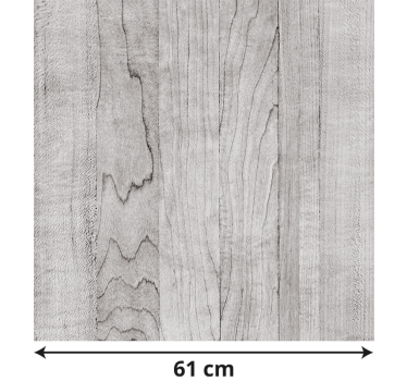 Carta adesiva per mobile madera grigia - TenStickers