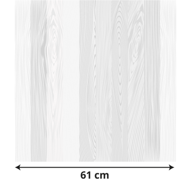 Carta adesiva per mobile consistenza madera bianca - TenStickers
