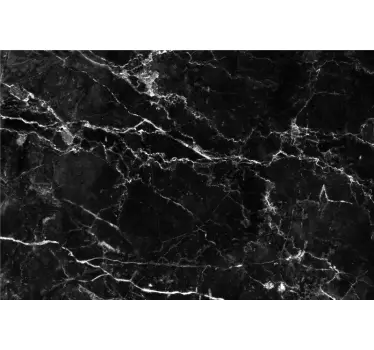Adesivo texture incimera marmo nero - TenStickers