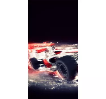 Adesivo auto macchina da corsa - TenStickers