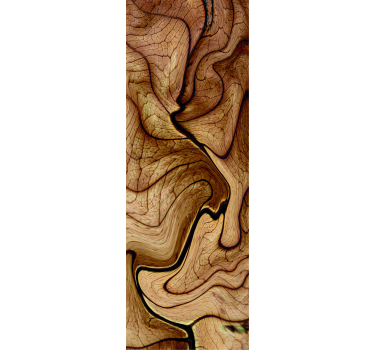 Adesivo texture tronco d'albero - TenStickers