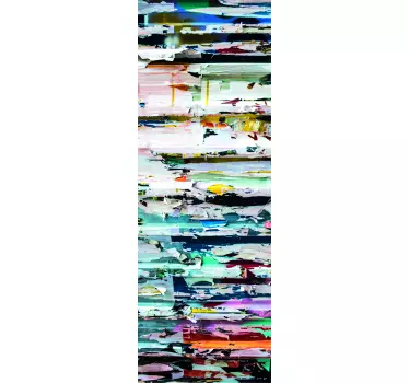 Adesivo texture pittura astratta - TenStickers
