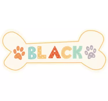 Adesivo animale domestico casa del cane - TenStickers