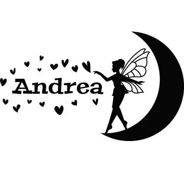 Adesivo fata che diffonde amore - TenStickers