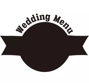 Adesivo lavagna pannello espositivo del menu - TenStickers