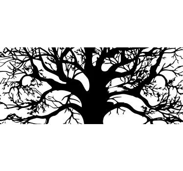 Un albero quadrato - TenStickers