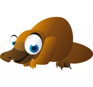 Adesivi animali per bambini personaggio di pinguino - TenStickers