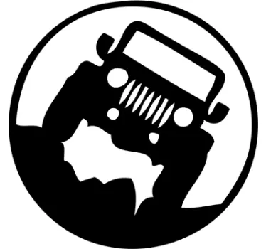 Adesivi iconografico fuoristrada - TenStickers